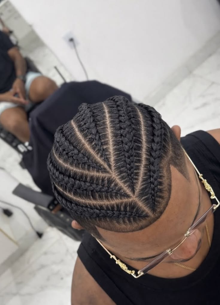 Freshly retwisted locs in a neat, defined maintenance finish